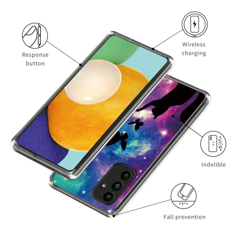 Etui Samsung Galaxy A15 Kot I Motyle