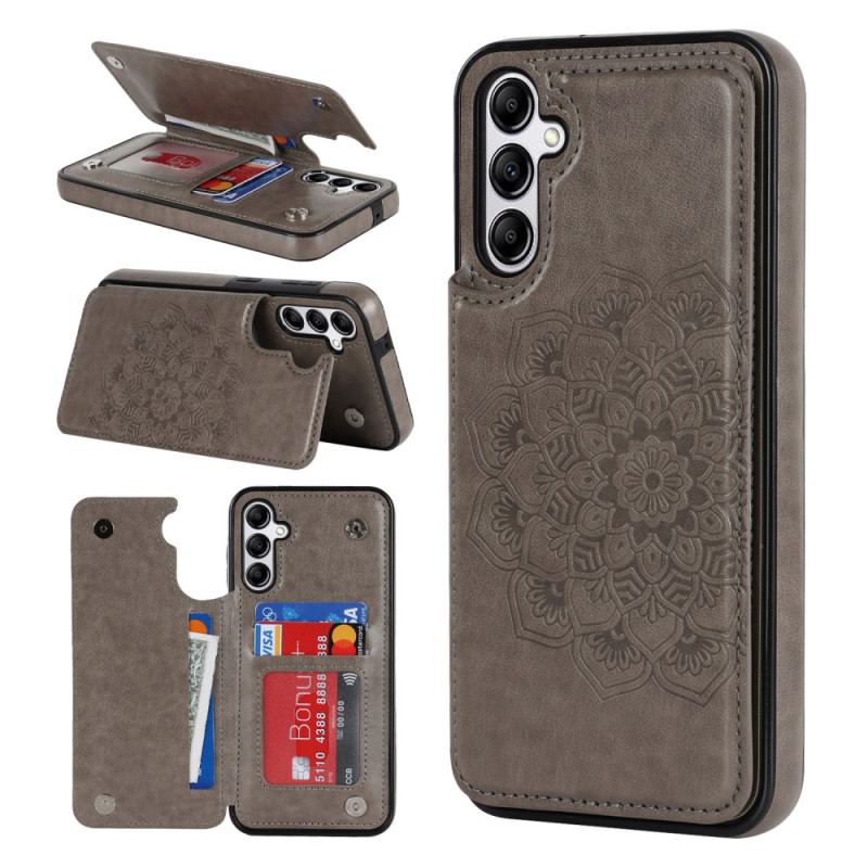 Etui Samsung Galaxy A15 Etui Na Karty Ze Wzorem Mandali