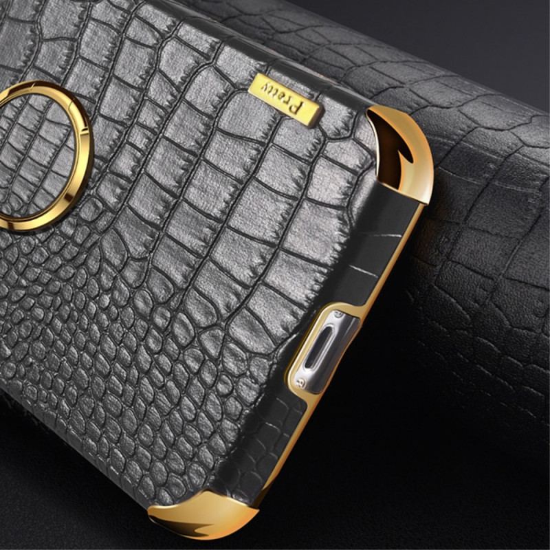Etui Samsung Galaxy A15 Styl Krokodyla Ze Wsparciem