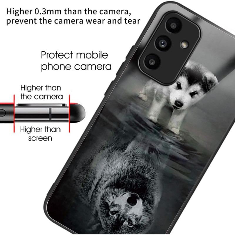 Etui Samsung Galaxy A15 Szkło Hartowane Puppy Dream