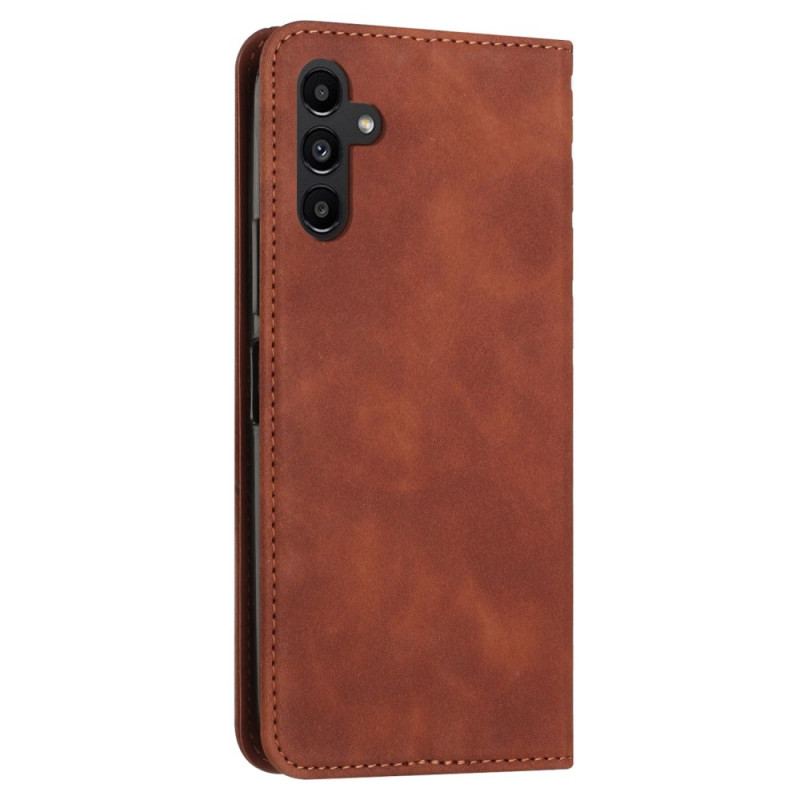Flip Kotelot Samsung Galaxy A15 Diamenty 3d W Stylu Zamszu