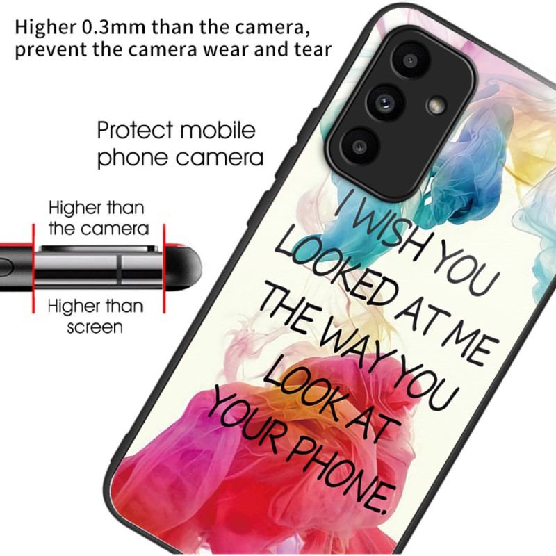Futerały Samsung Galaxy A15 Etui Na Telefon Szkło Hartowane Chciałbym Żebyś Na Mnie Spojrzał