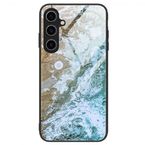 Futerały Samsung Galaxy A15 Etui Na Telefon Szkło Hartowane W Stylu Marmuru