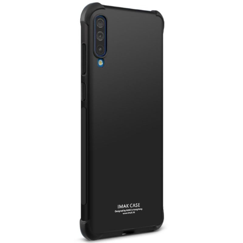 Etui do Samsung Galaxy A70 Classic Class Protect — Czarny Metal