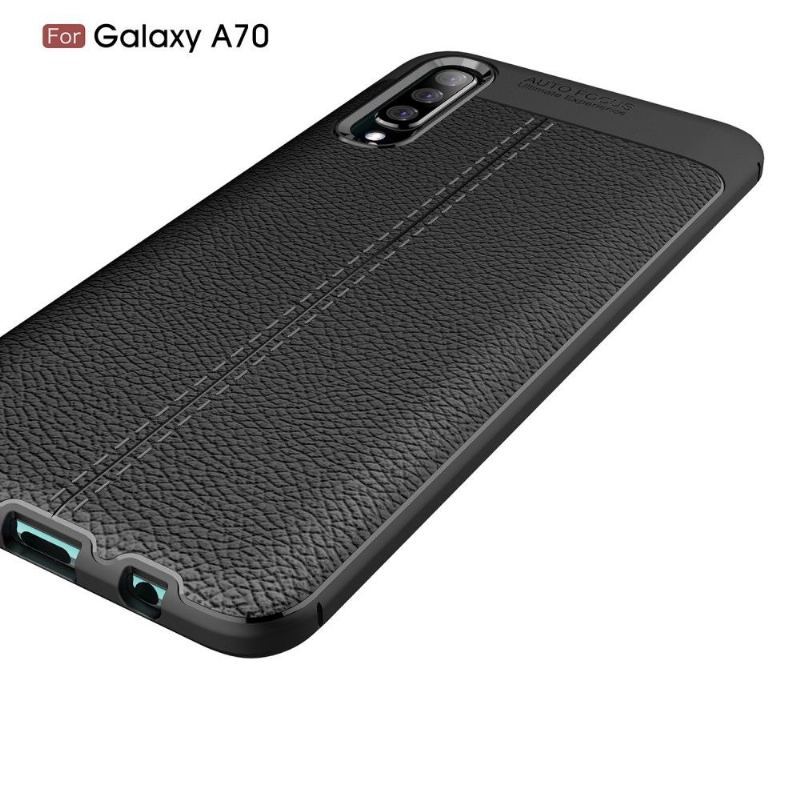 Futerały do Samsung Galaxy A70 Żel Wykończeniowy Ze Sztucznej Skóry