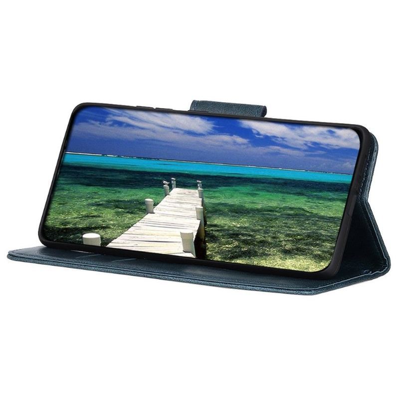 Etui Folio do Samsung Galaxy A03 Core Skórzany Futerał Faux Leather Folio Stand Funkcja