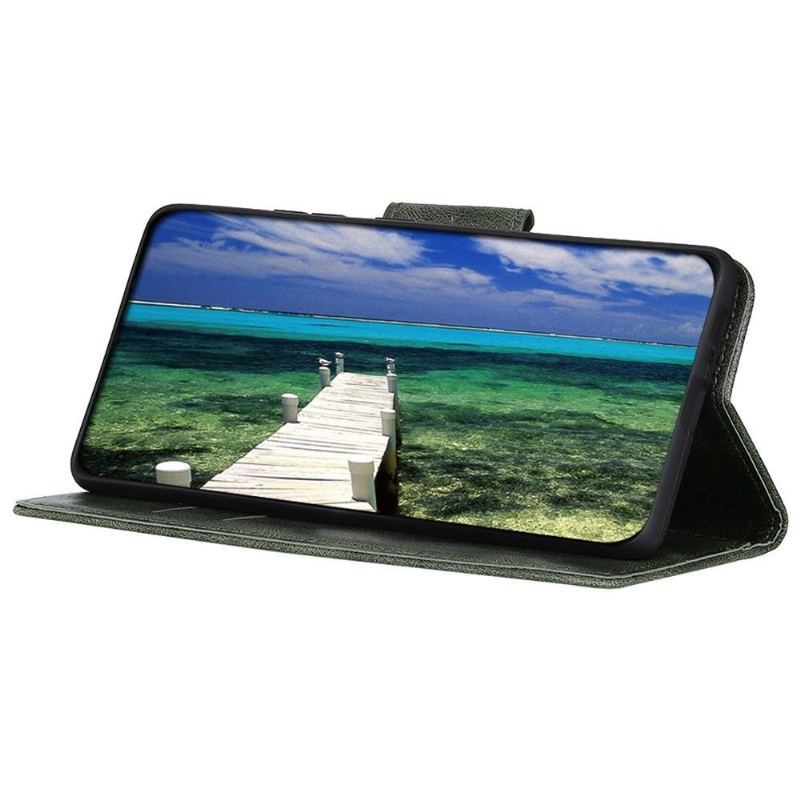 Etui Folio do Samsung Galaxy A03 Core Skórzany Futerał Faux Leather Folio Stand Funkcja