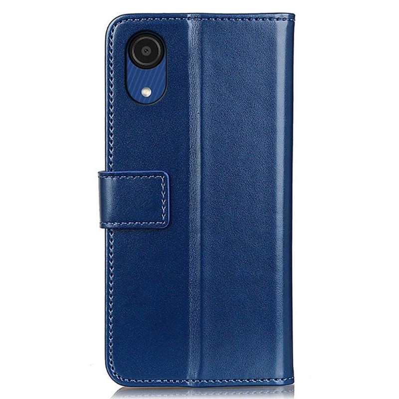 Etui Folio do Samsung Galaxy A03 Core Skórzany Futerał Melody Faux Leather Folio