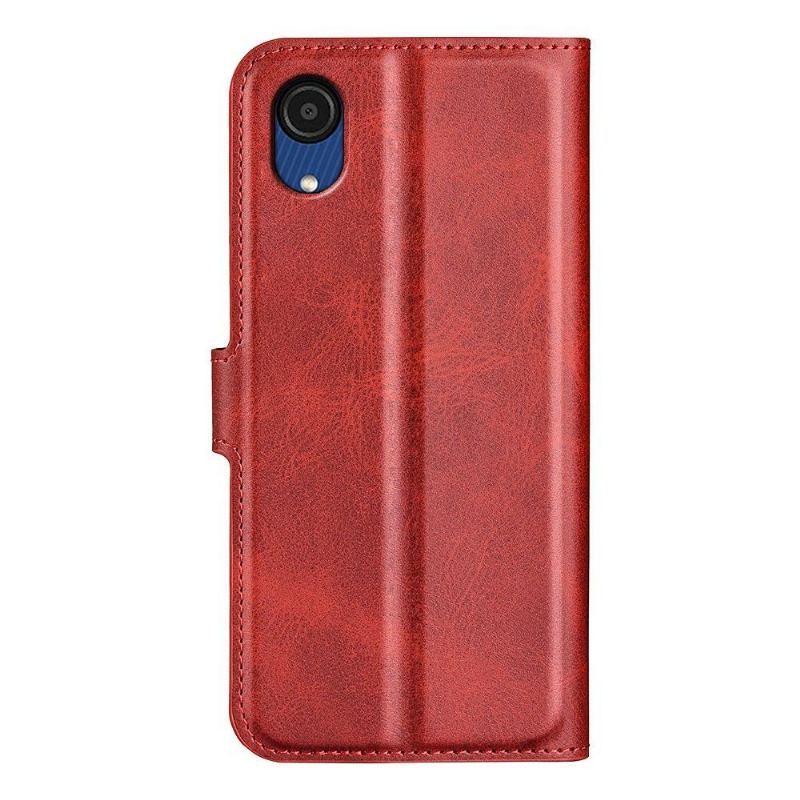 Skórzany Futerał do Samsung Galaxy A03 Core Portfel Style Skórzane