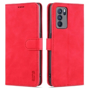 Case do Oppo Reno 6 5G Etui Folio Azns Posiadacz Karty