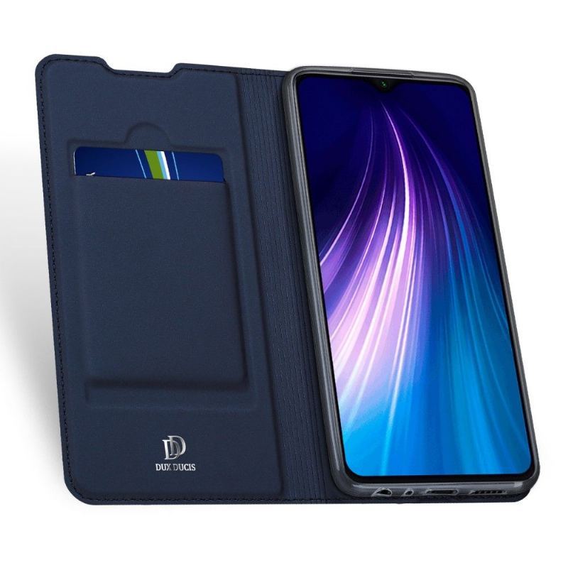 Etui Folio do Xiaomi Redmi Note 8T Classic Satynowa Powłoka