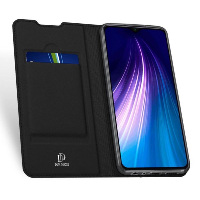 Etui Folio do Xiaomi Redmi Note 8T Classic Satynowa Powłoka
