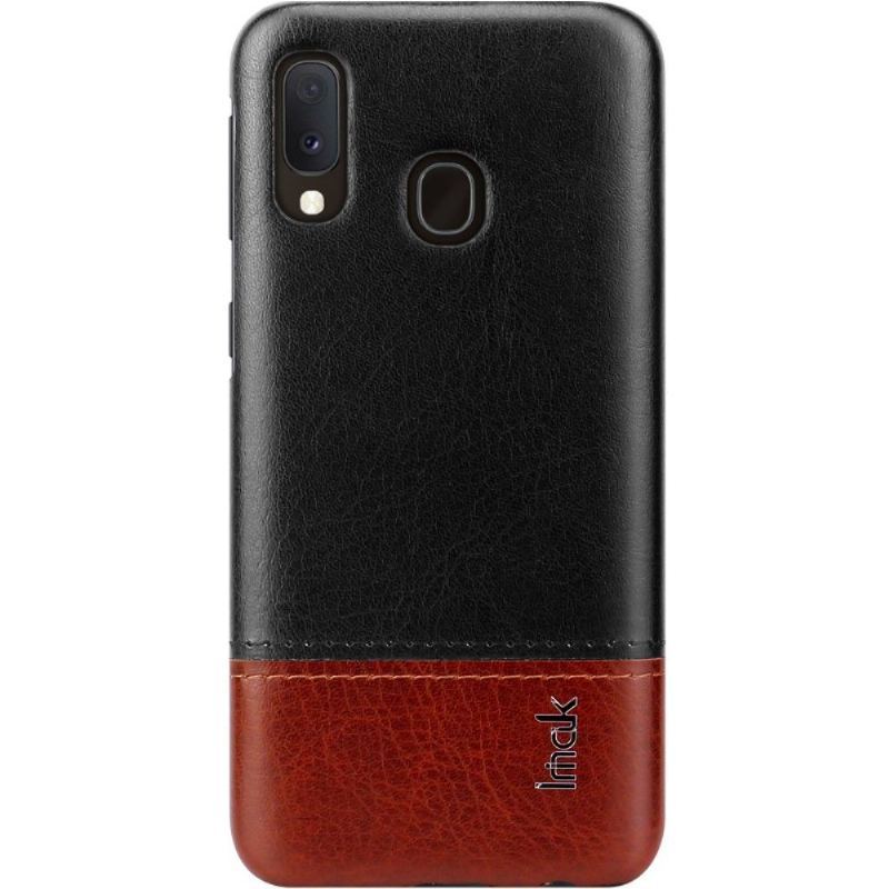 Etui do Samsung Galaxy A20e Anti-fall Imak Bicolor Sztuczna Skóra