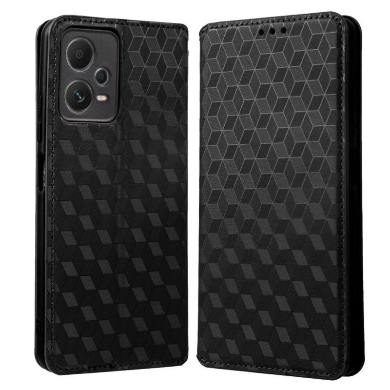 Etui Na Telefon do Poco X5 Pro 5G Etui Folio Wzór 3d