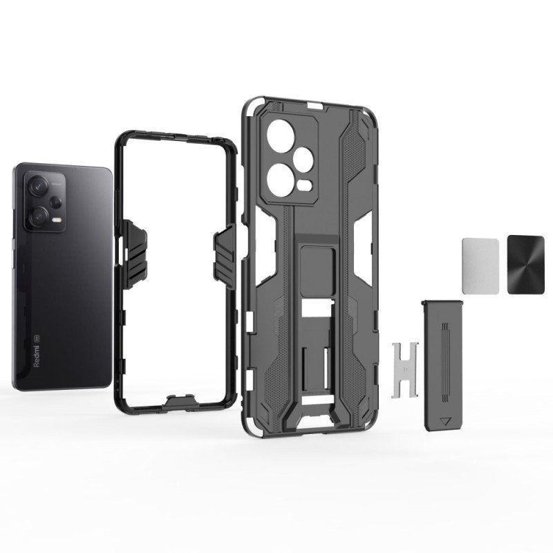 Futerały do Poco X5 Pro 5G Zdejmowane Wsporniki Pionowe I Poziome