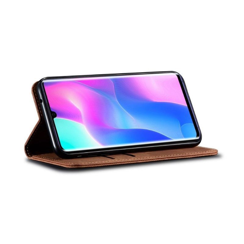 Etui Na Telefon Pokrowce do Xiaomi Mi Note 10 Lite Biznes Stylowe Dżinsy La Giulia