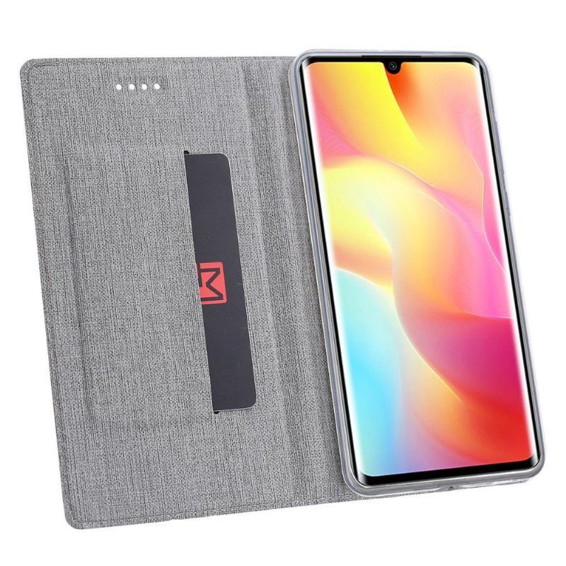 Skórzany Futerał do Xiaomi Mi Note 10 Lite Anti-fall Braces Support Function