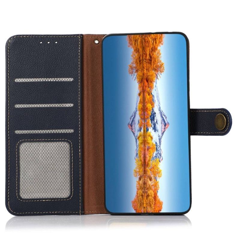 Etui Folio do OnePlus Nord 2T 5G Khazneh Klasyczna Skóra