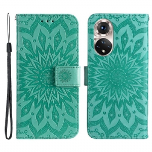 Etui Na Telefon Pokrowce do Honor 50 Słonecznik