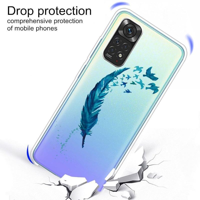 Etui do Xiaomi Redmi Note 11 / Note 11S Pióro I Ptaki