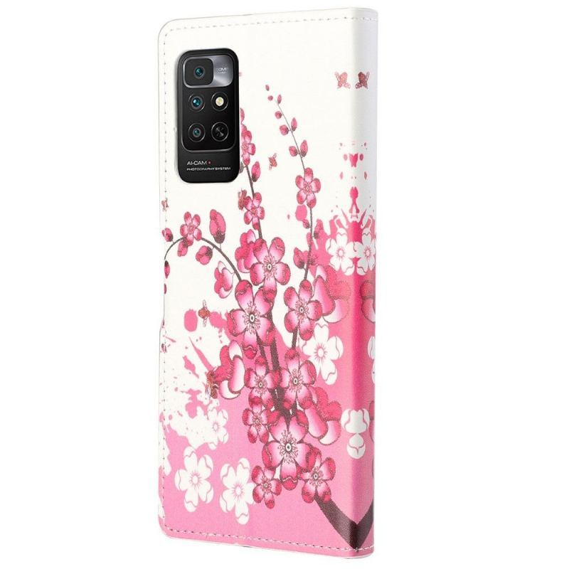 Etui Folio do Xiaomi Redmi Note 11 / Note 11S Japońskie Drzewo Morelowe