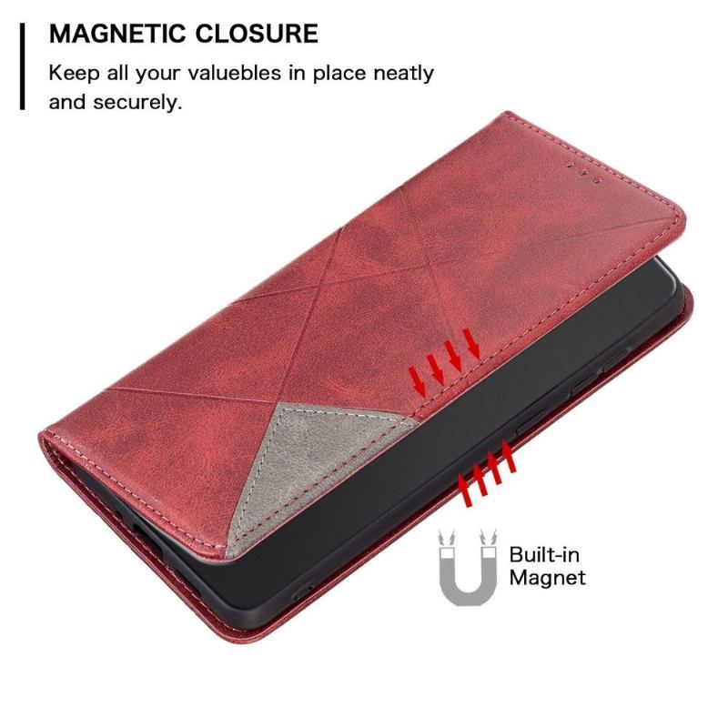 Skórzany Futerał do Xiaomi Redmi Note 11 / Note 11S Anti-fall Skórzane Etui Na Karty W Stylu Célinia