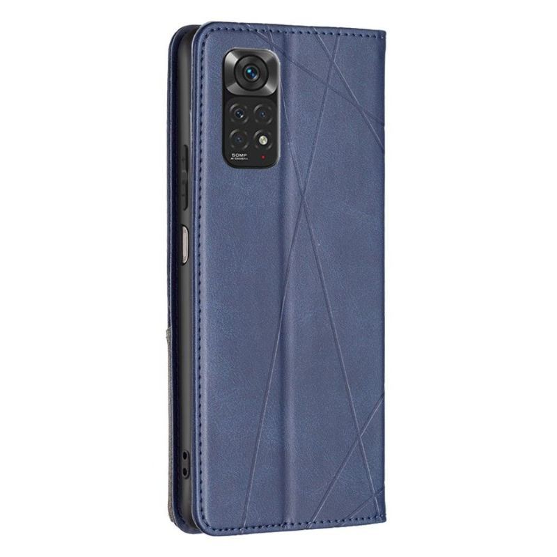 Skórzany Futerał do Xiaomi Redmi Note 11 / Note 11S Anti-fall Skórzane Etui Na Karty W Stylu Célinia