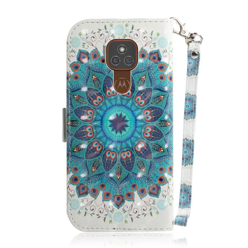 Etui Folio do Motorola Moto G9 Play Classic Mandala