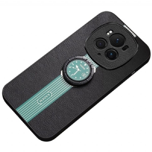 Etui Do Honor Magic 6 Pro Wzór Wsparcia Zegarka I Pierścienia Kadem