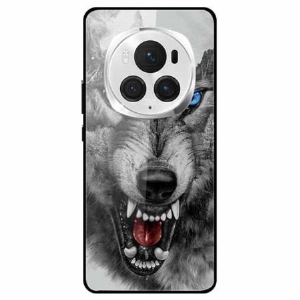 Futerały Honor Magic 6 Pro Etui Na Telefon Szkło Hartowane Z Wilkiem Górskim