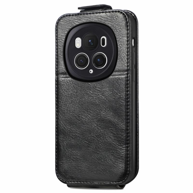 Skórzany Futerał Honor Magic 6 Pro Etui Na Telefon Portmonetka Z Pionową Klapką