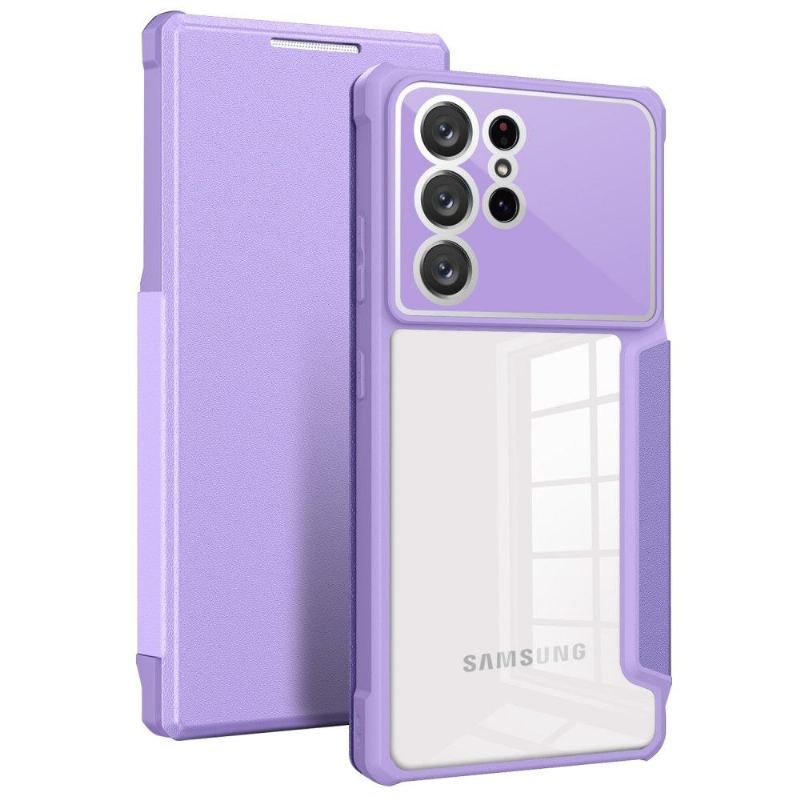 Case do Samsung Galaxy S21 Ultra 5G Etui Folio Odwróć Biznes