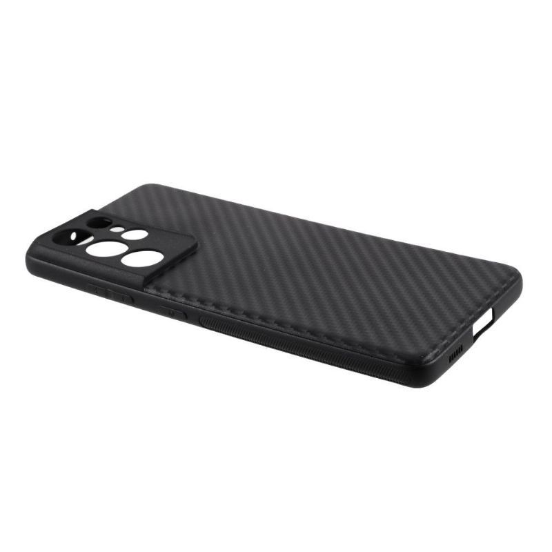 Etui do Samsung Galaxy S21 Ultra 5G Powłoka Z Włókna Węglowego