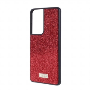 Futerały do Samsung Galaxy S21 Ultra 5G Sulada Sparkling Cekiny