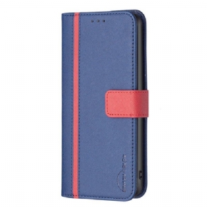 Etui Folio do Samsung Galaxy A14 / A14 5G Dwukolorowy Kolor Binfen