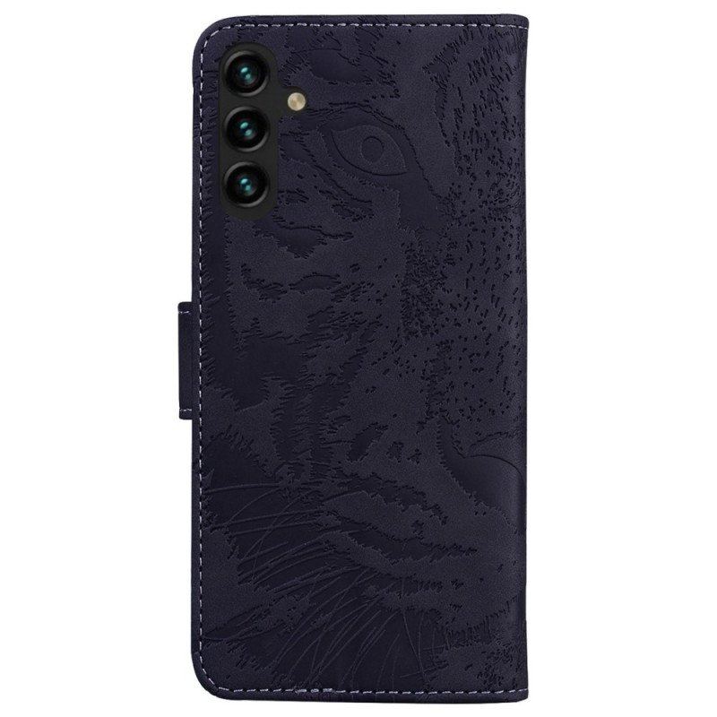 Etui Folio do Samsung Galaxy A14 / A14 5G Nadruk Tygrysa