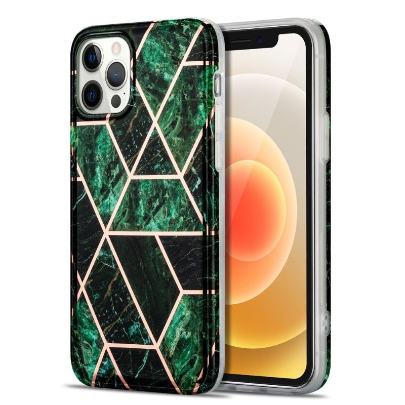 Etui do iPhone 12 Mini Biznes Fantasia Marble