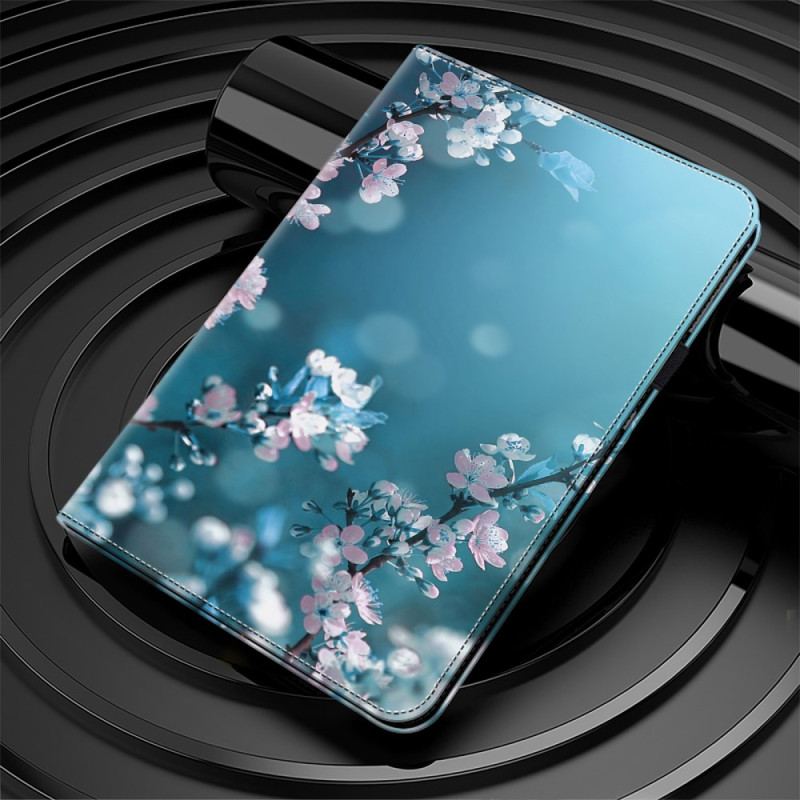 Etui Samsung Galaxy Tab S9 Fe Plus Kwiaty Śliwy