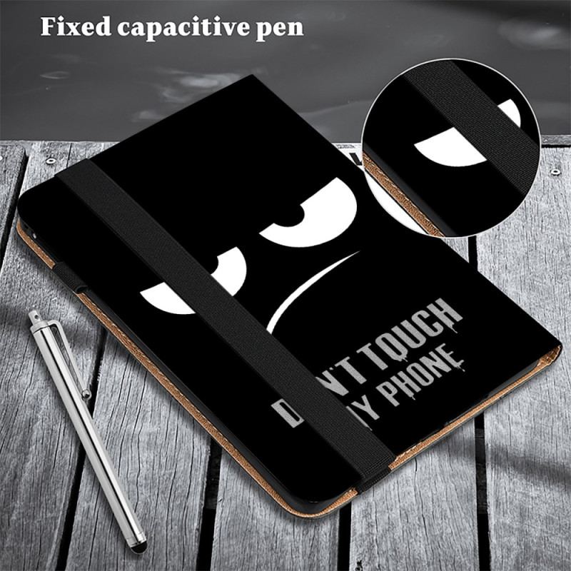 Etui Samsung Galaxy Tab S9 Fe Plus Nie Dotykaj Mnie Etui Ochronne
