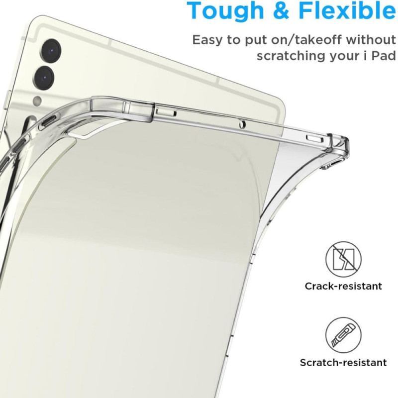 Etui Samsung Galaxy Tab S9 Fe Plus Przezroczysty Hd
