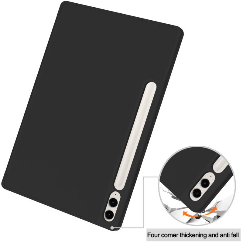 Samsung Galaxy Tab S9 Fe Plus Piórnik Ze Sztucznej Skóry