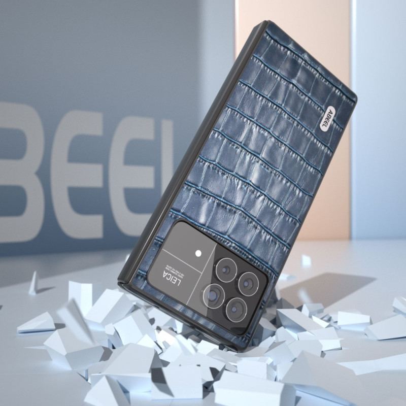 Futerały Xiaomi Mix Fold 3 Etui Na Telefon Abeel W Stylu Krokodyla