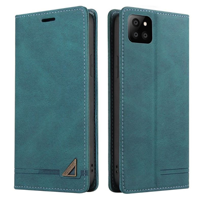 Etui Folio do Samsung Galaxy A22 5G Classic Gq.utrobe Faux Leather Retro