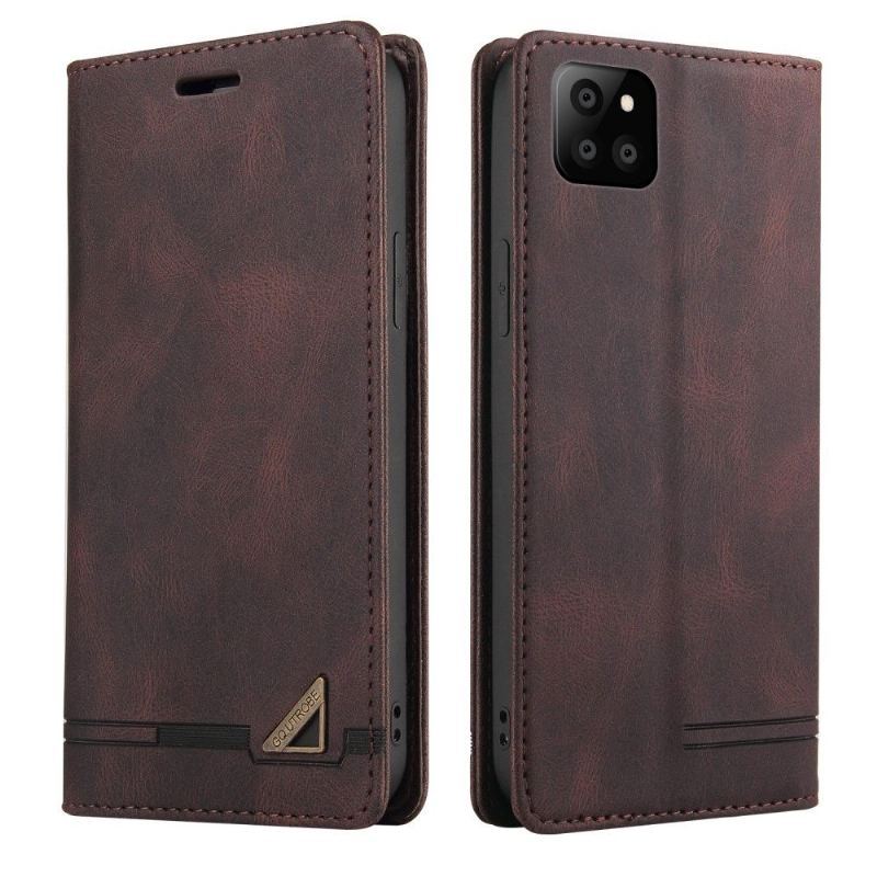 Etui Folio do Samsung Galaxy A22 5G Classic Gq.utrobe Faux Leather Retro