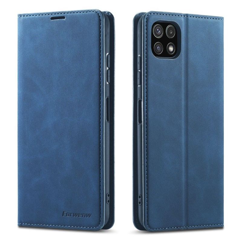 Etui Folio do Samsung Galaxy A22 5G Forwenw Faux Leather