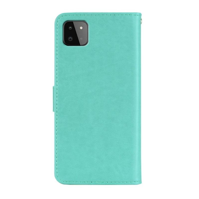 Etui Na Telefon Pokrowce do Samsung Galaxy A22 5G Biznes Wytłaczana Sowa