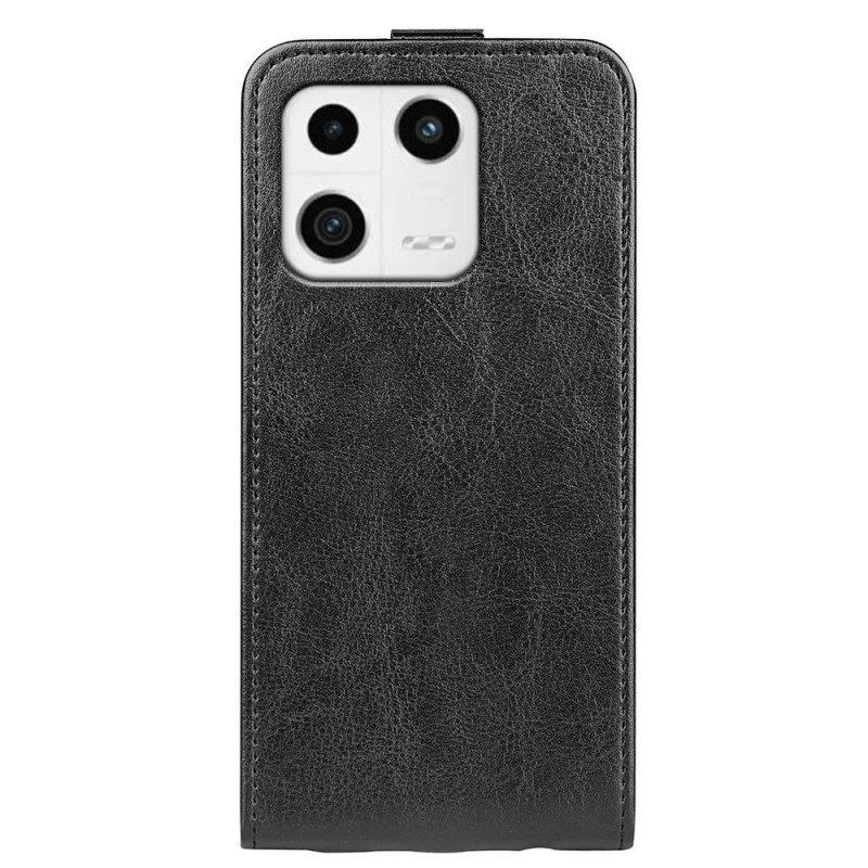Etui Folio do Xiaomi 13 Skórzany Futerał Pionowa Klapa