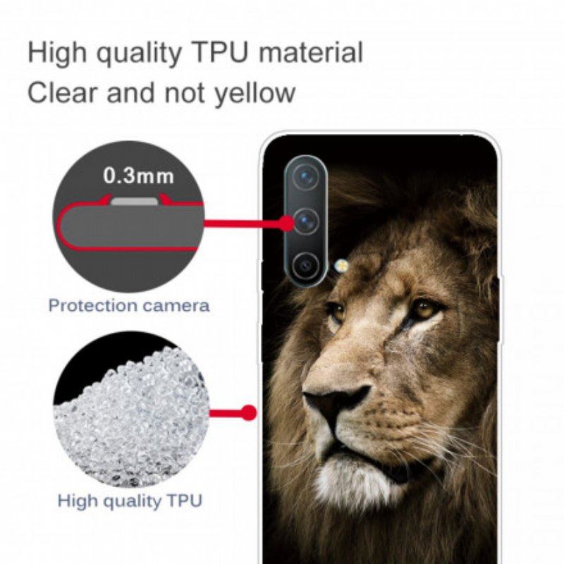 Etui do OnePlus Nord CE 5G Głowa Lwa