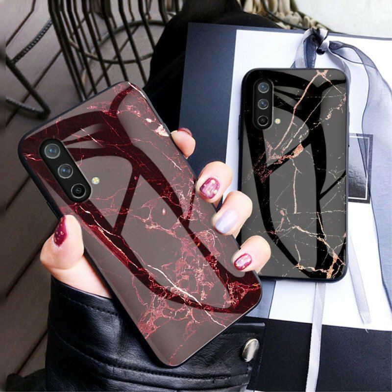 Etui do OnePlus Nord CE 5G Szkło Hartowane W Kolorach Marmuru
