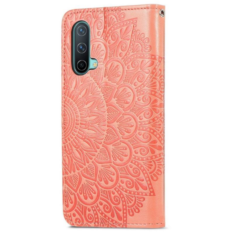 Etui Folio do OnePlus Nord CE 5G Mandala Liść